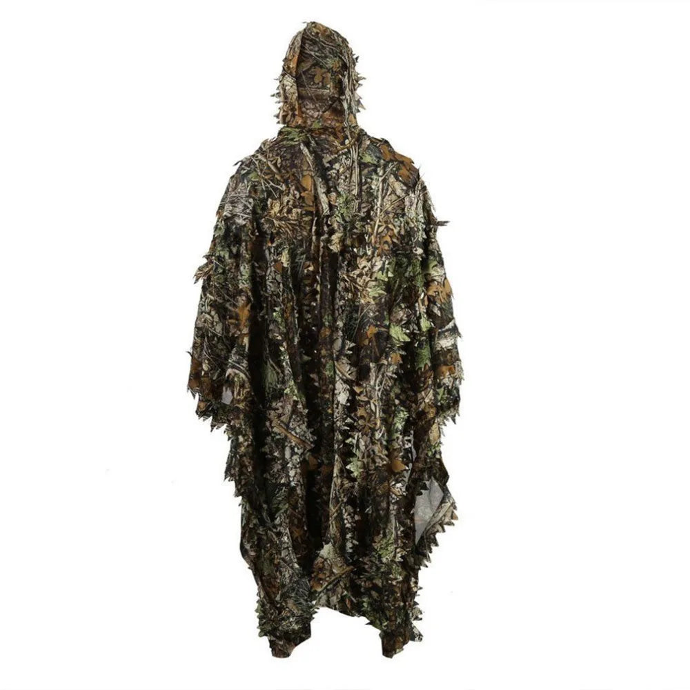Outdoor Leaves Ghillie Suit