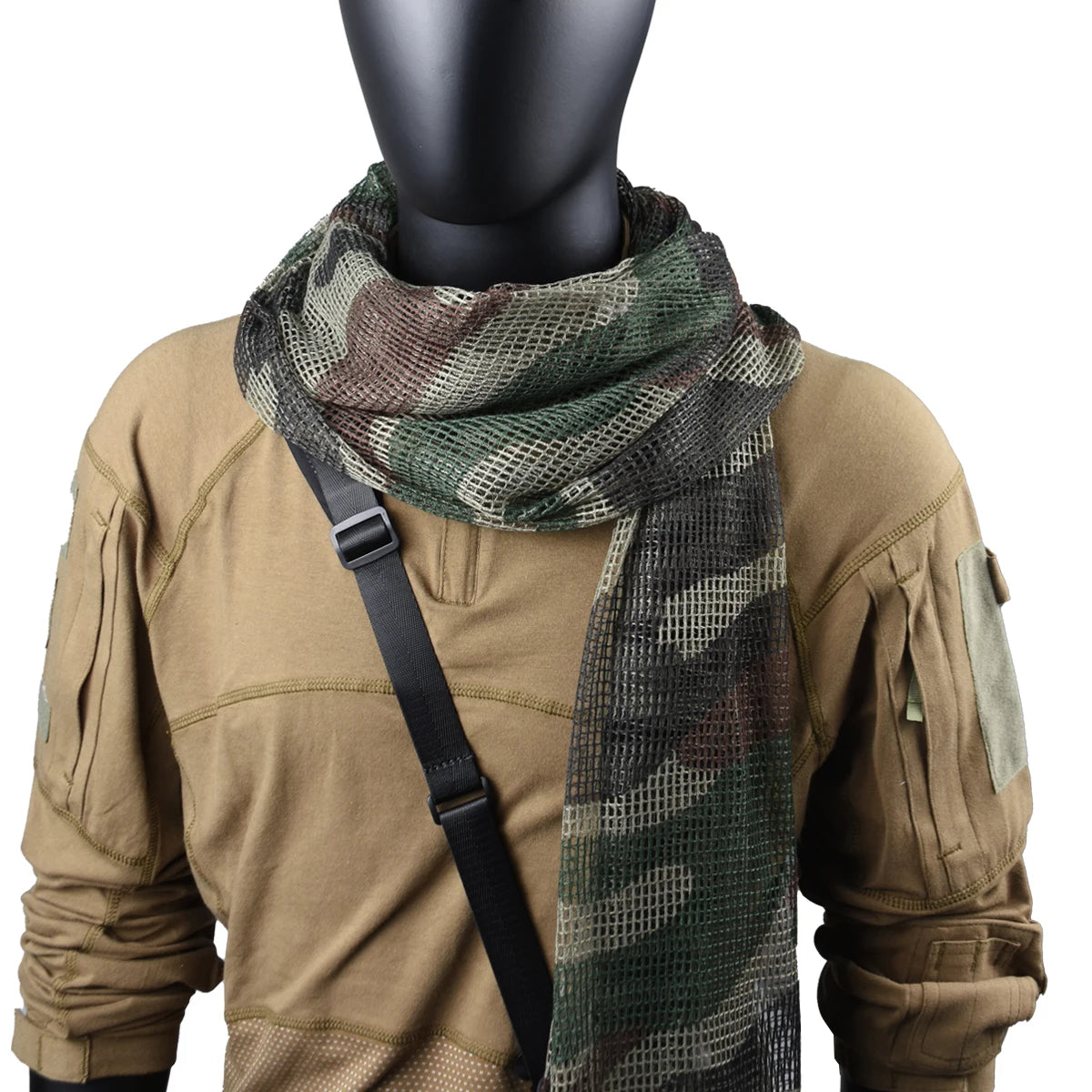 Tactical Mesh Scarf