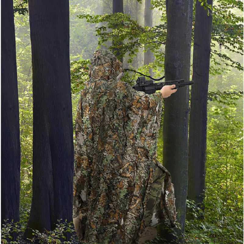 Outdoor Leaves Ghillie Suit