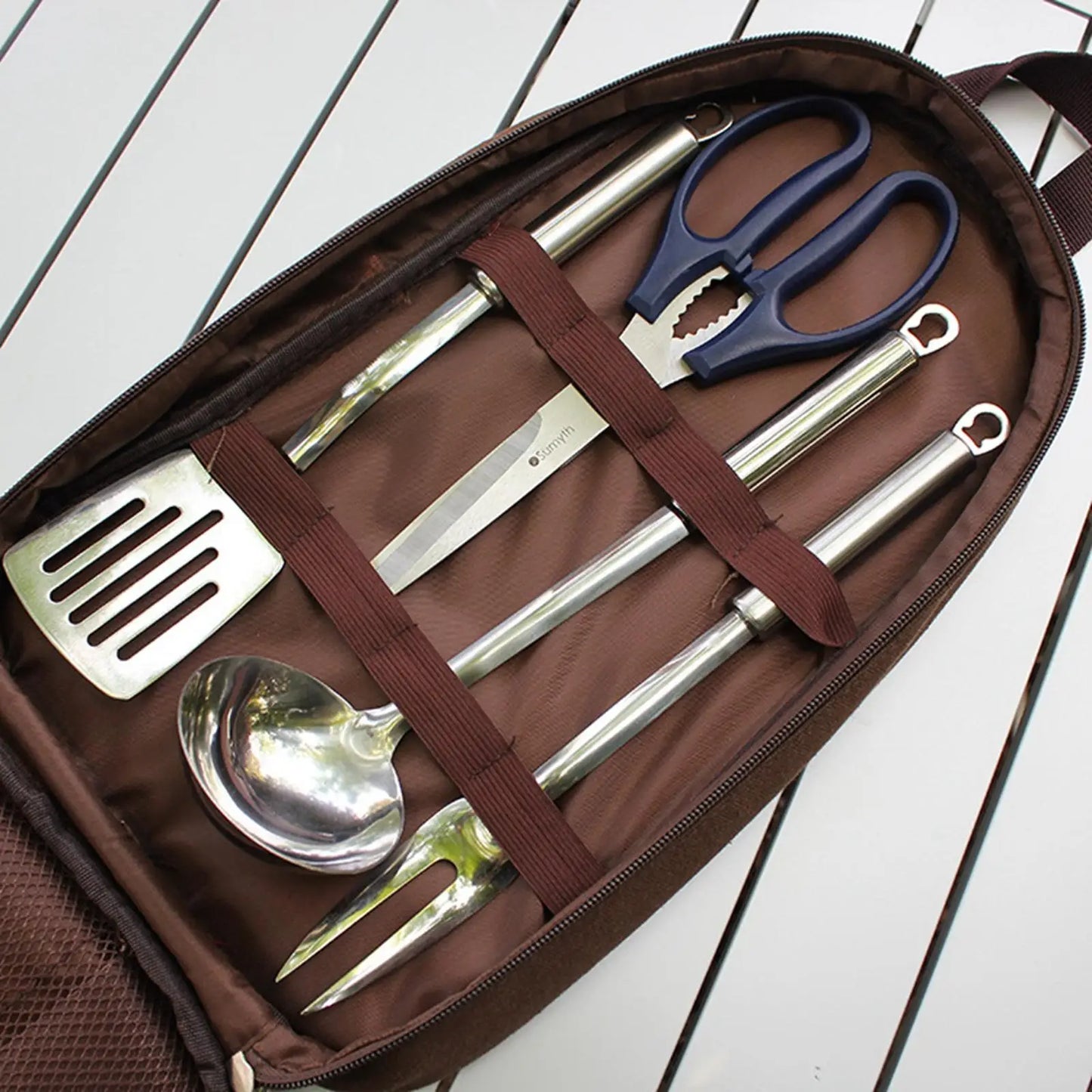 7pcs Camping Utensil Set