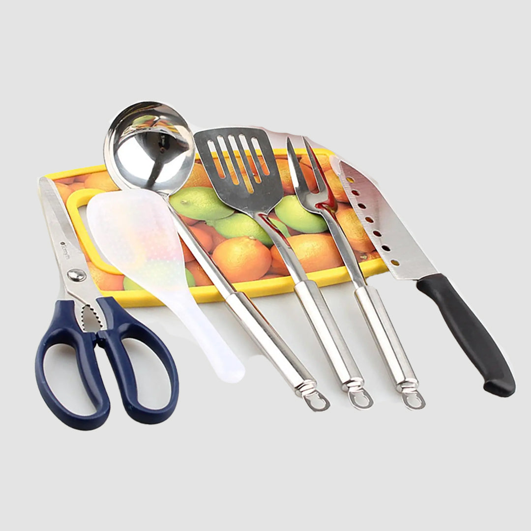 7pcs Camping Utensil Set