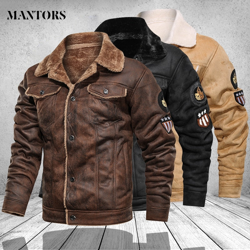 Tactical Leather Jacket