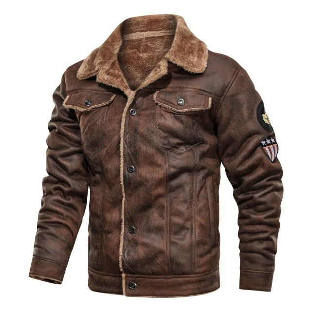 Tactical Leather Jacket