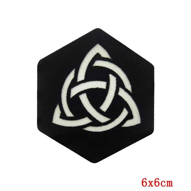 Viking Symbol Glow in the Dark Patch