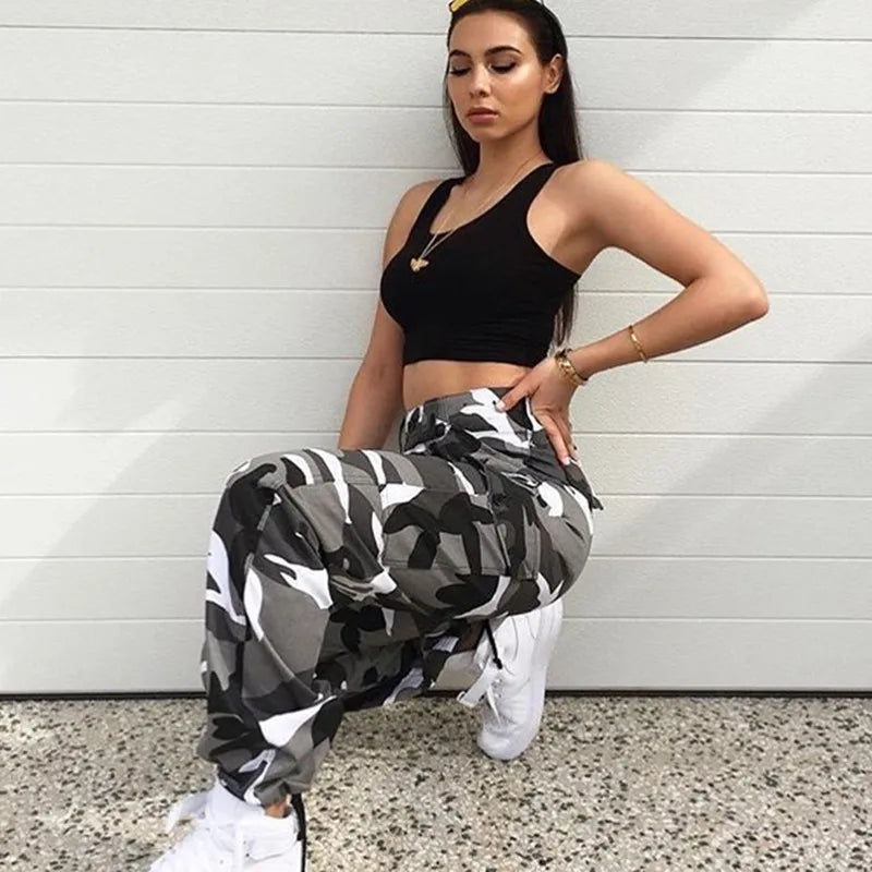 Women’s Camo Cargo Pants