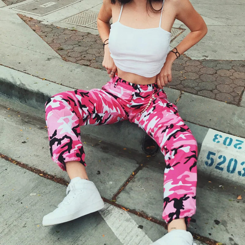 Women’s Camo Cargo Pants