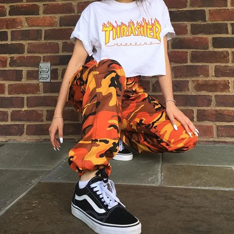 Women’s Camo Cargo Pants
