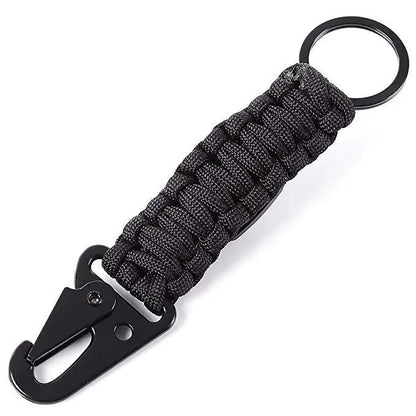 Rope Keychain with Compass