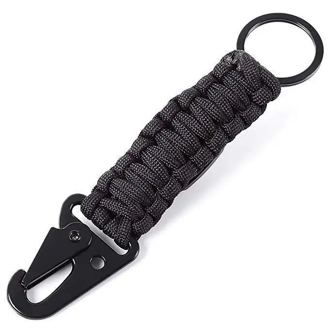 Rope Keychain with Compass
