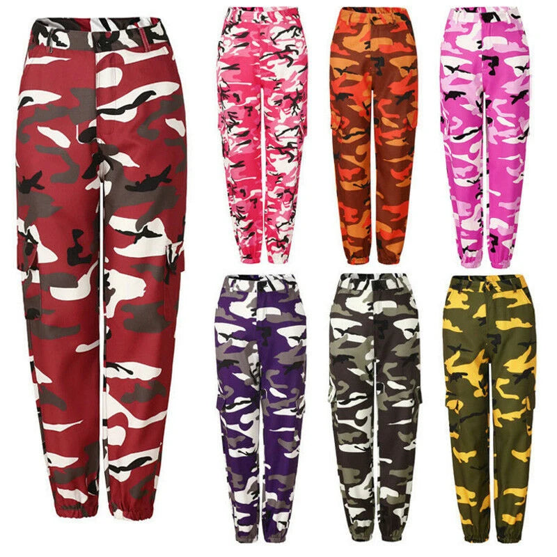 Women’s Camo Cargo Pants