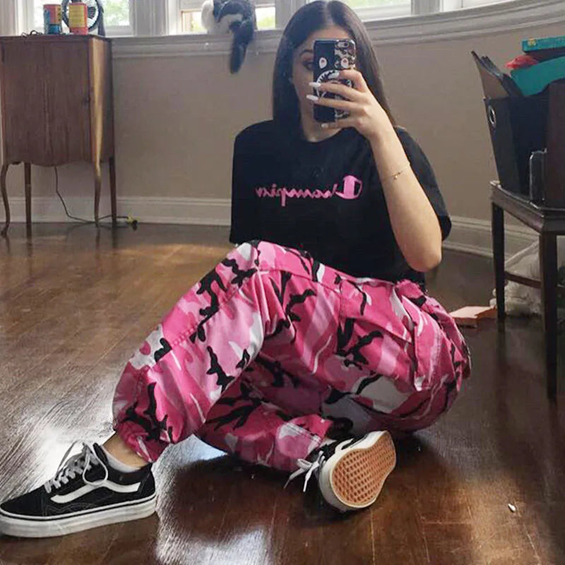 Women’s Camo Cargo Pants