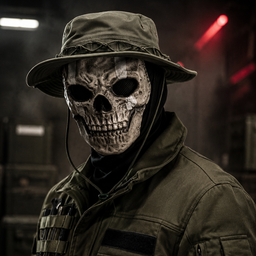 MWII Ghost Mask