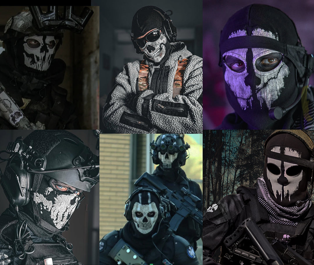 Turtleman Mask Cod COD Ghost Mask – Regiment Valkyrie