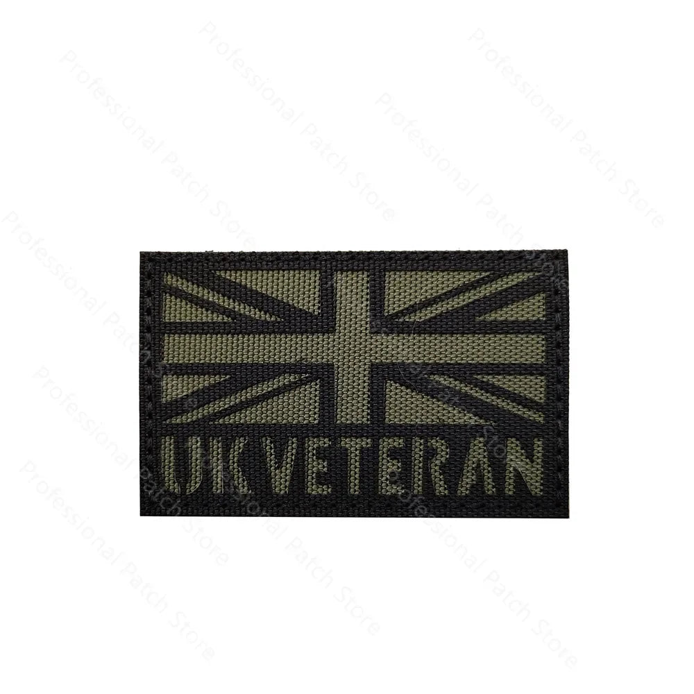UK Embroidered Patches