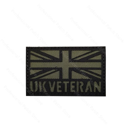 UK Embroidered Patches