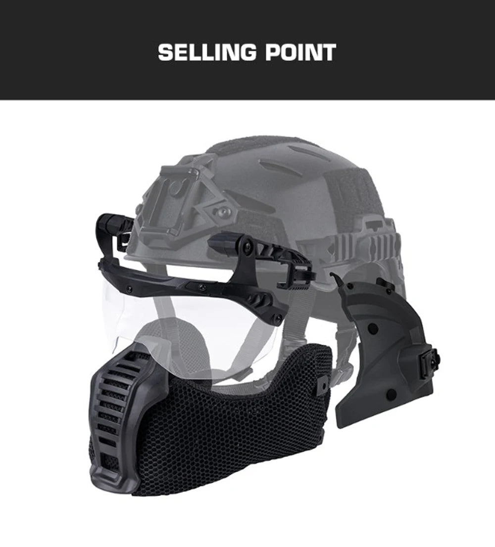 Full protective helmet