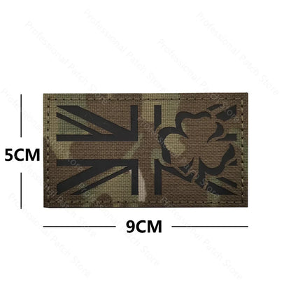 UK Embroidered Patches
