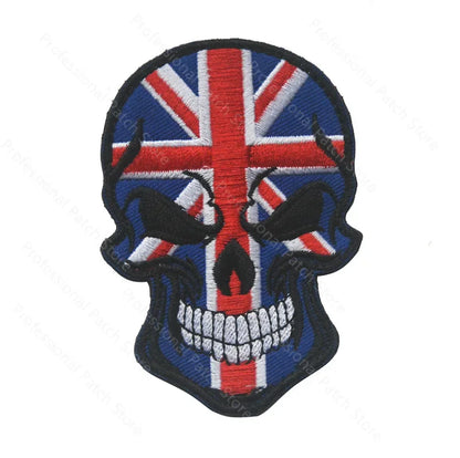 UK Embroidered Patches