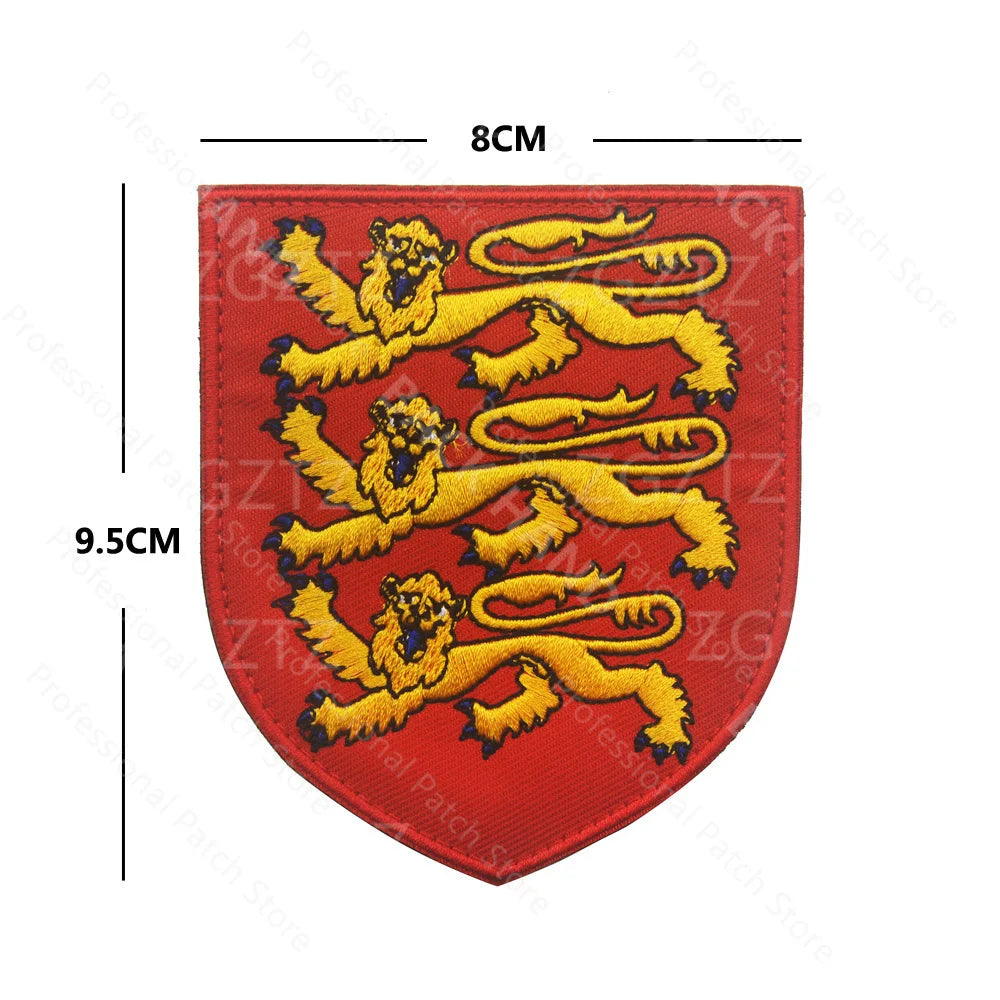UK Embroidered Patches