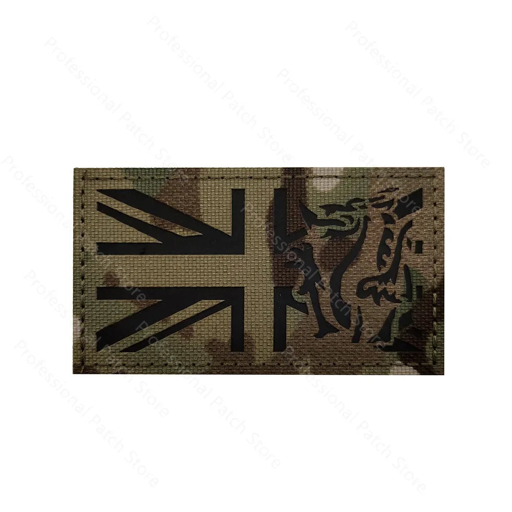 UK Embroidered Patches
