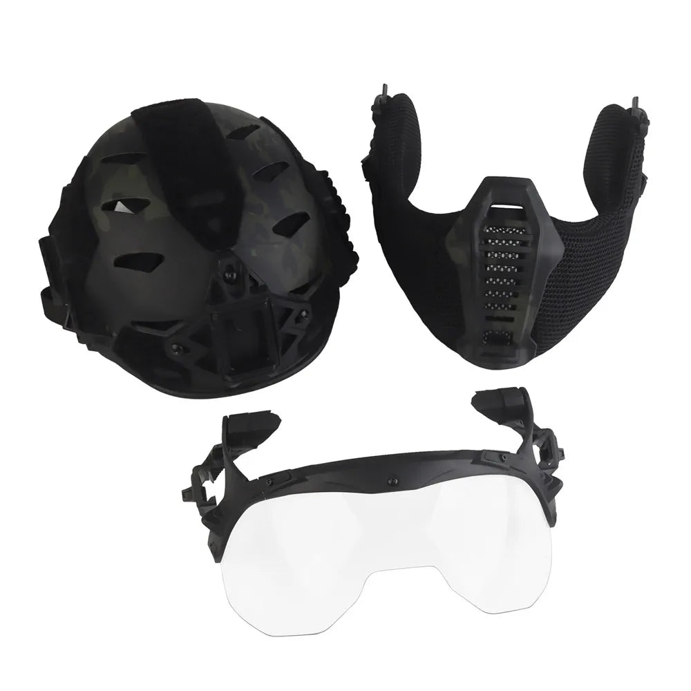 Full protective helmet