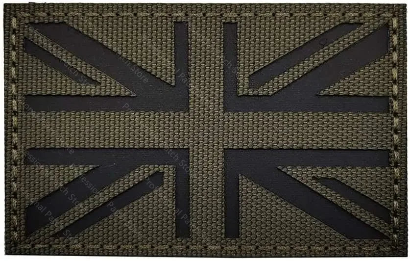 UK Embroidered Patches