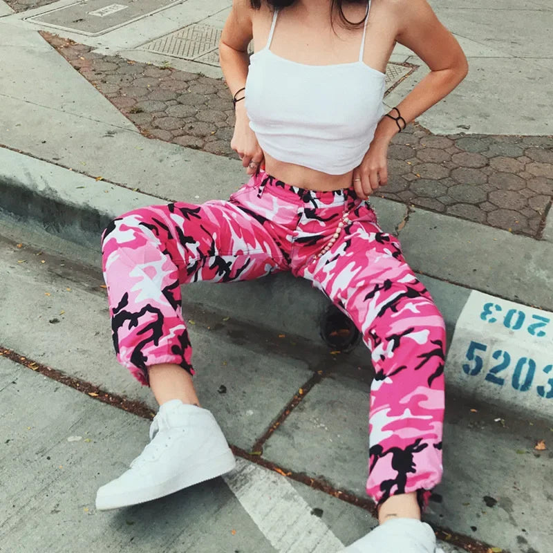 Women’s Camo Cargo Pants