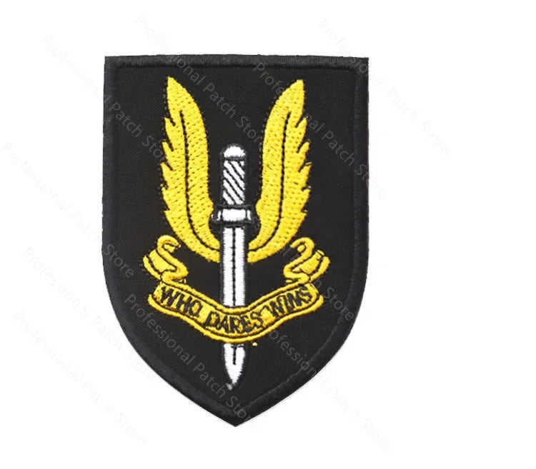 UK Embroidered Patches