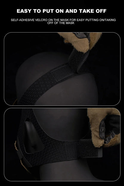 Airsoft Half Face Mask