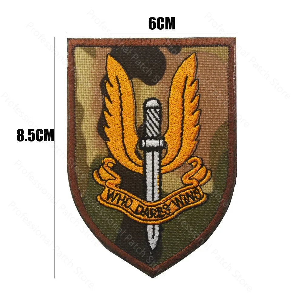 UK Embroidered Patches