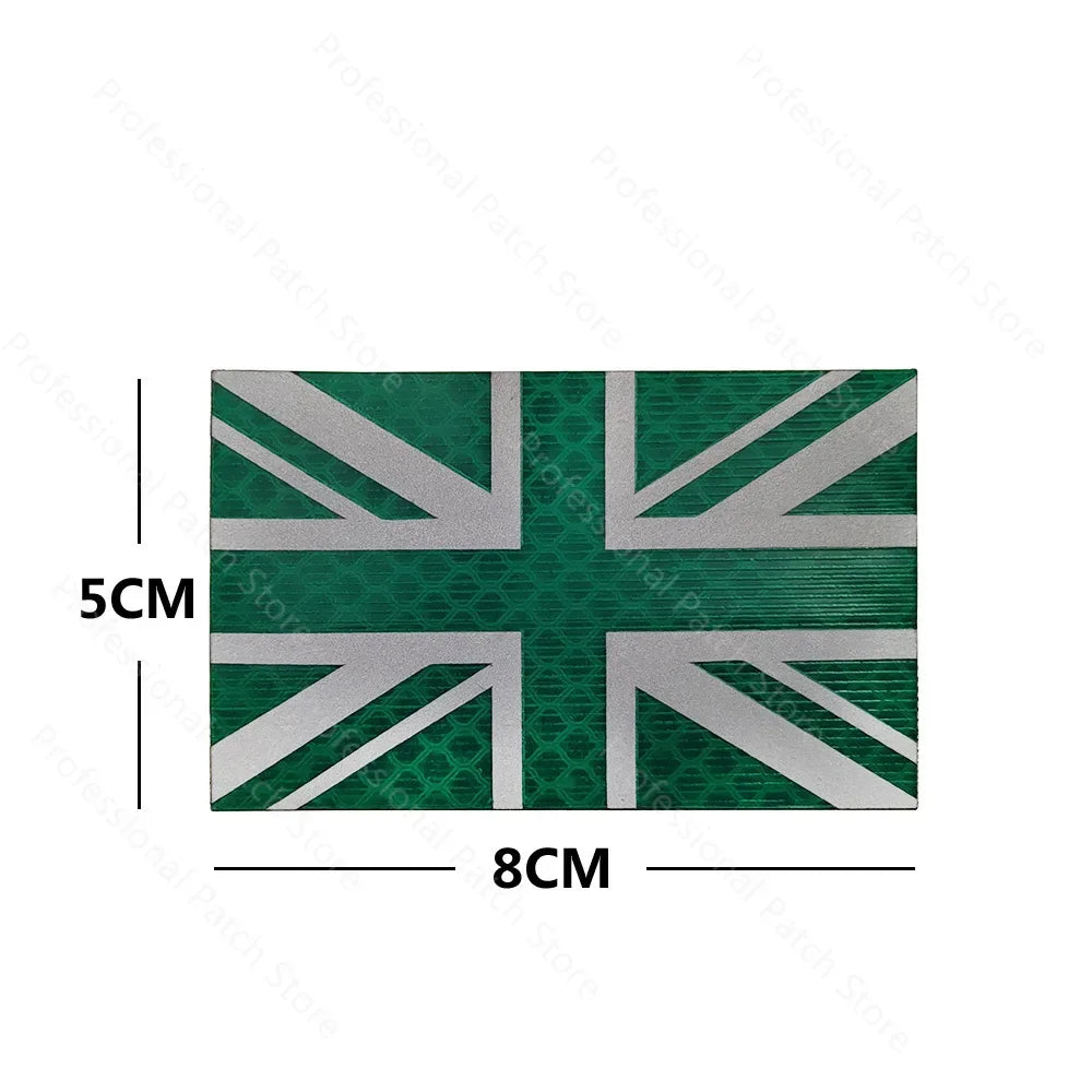 UK Embroidered Patches