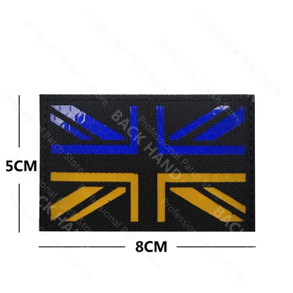 UK Embroidered Patches
