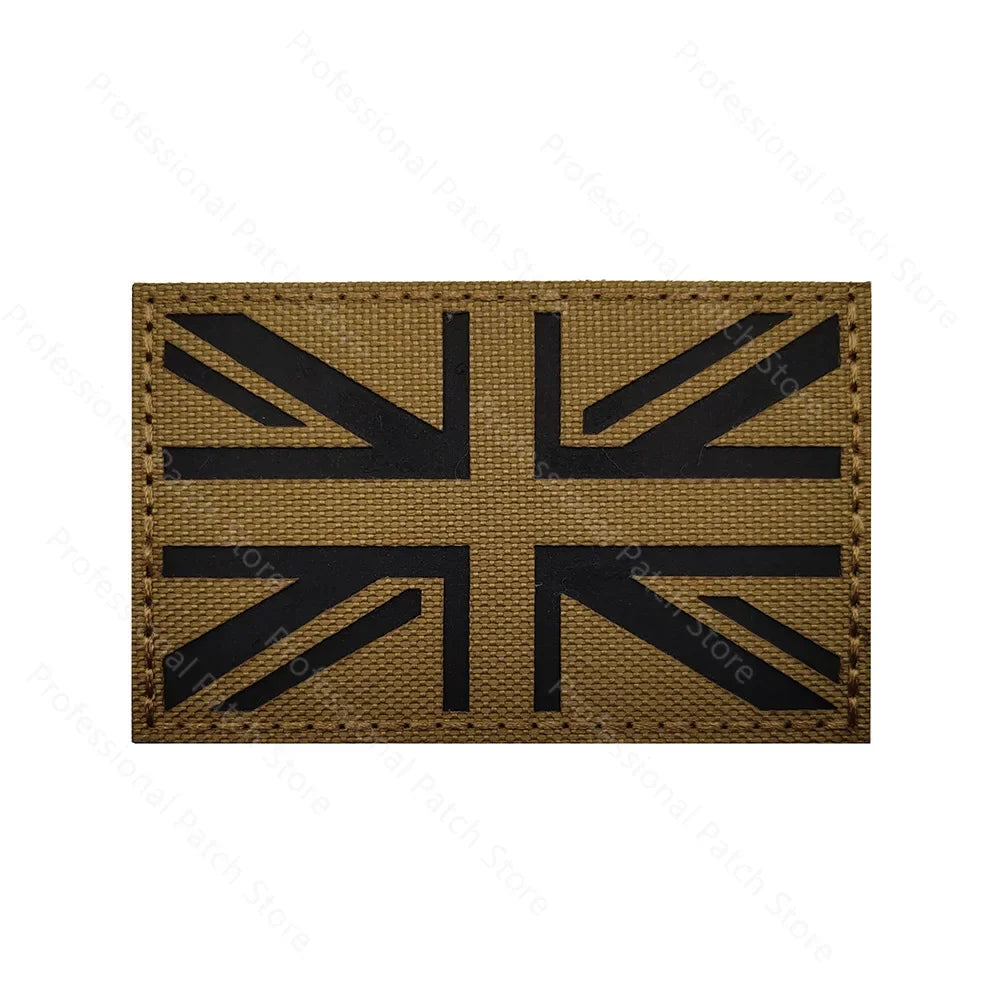 UK Embroidered Patches