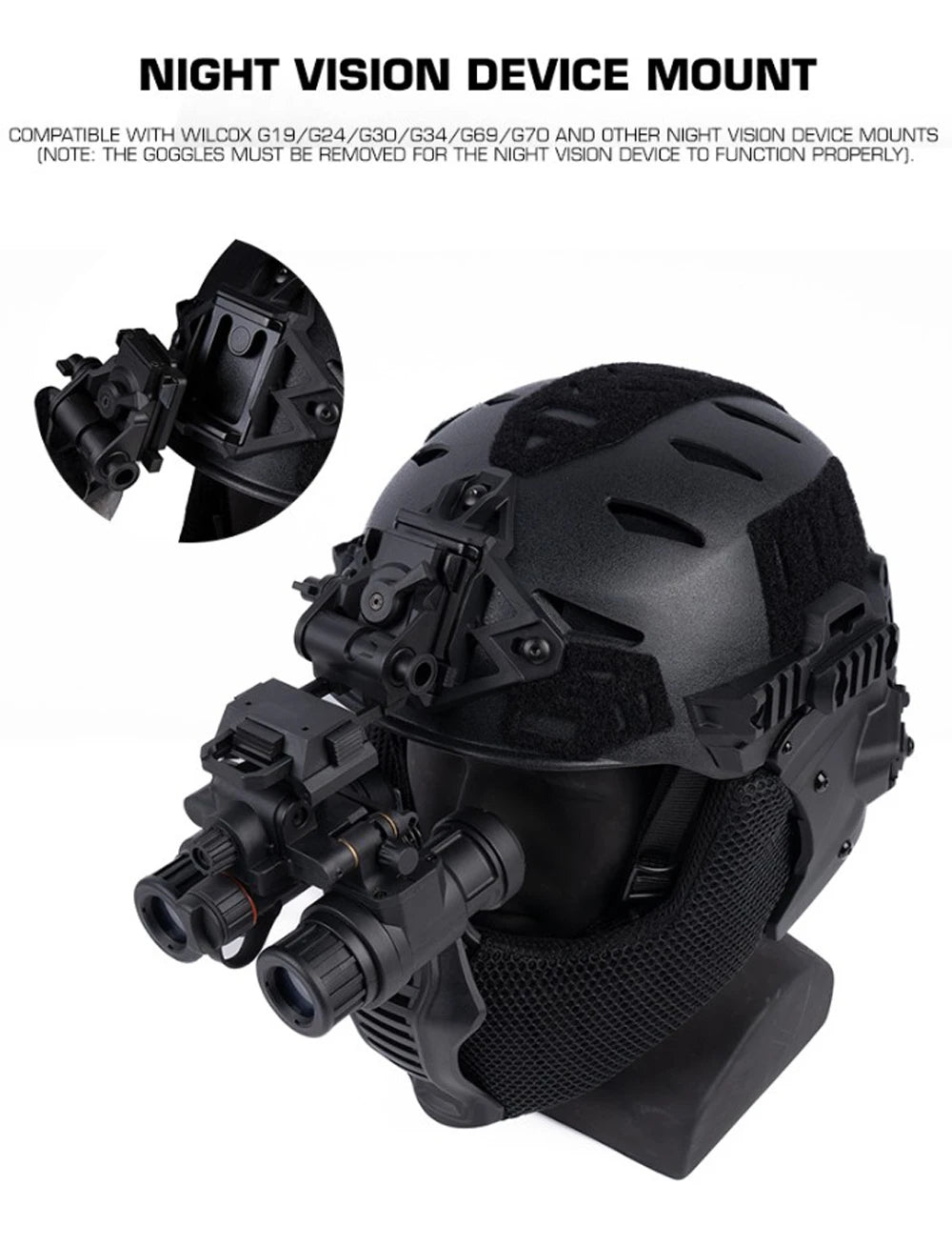 Full protective helmet