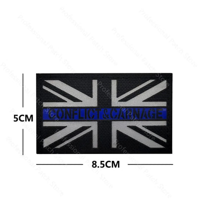 UK Embroidered Patches