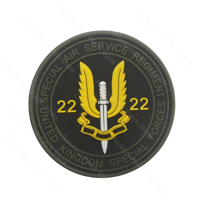 UK Embroidered Patches