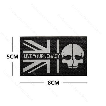 UK Embroidered Patches