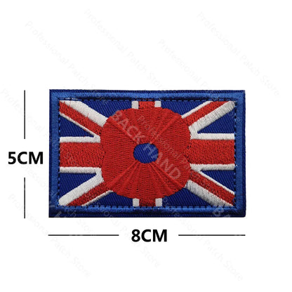 UK Embroidered Patches
