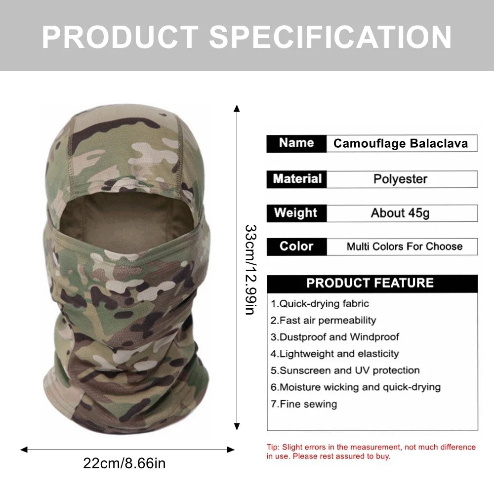 Camouflage Balaclava