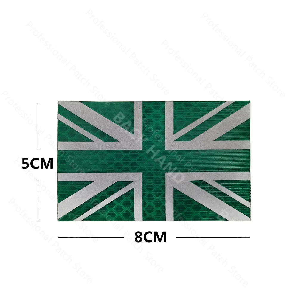 UK Embroidered Patches