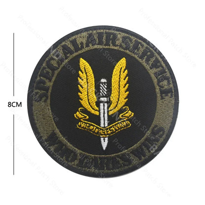 UK Embroidered Patches