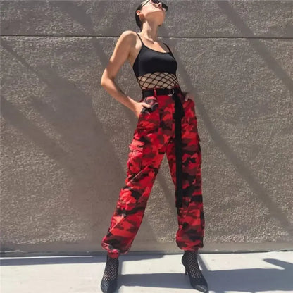 Women’s Camo Cargo Pants