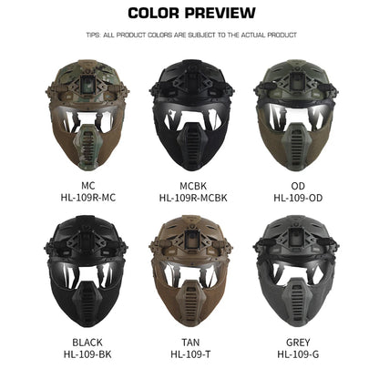 Full protective helmet