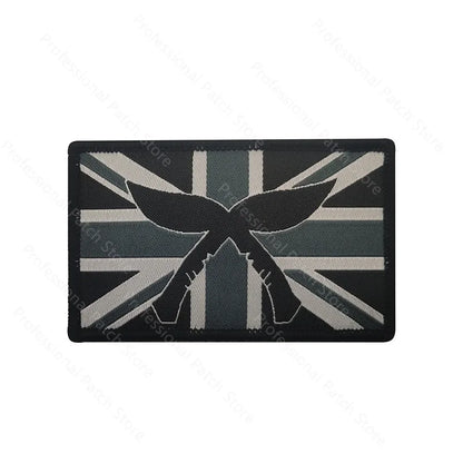 UK Embroidered Patches