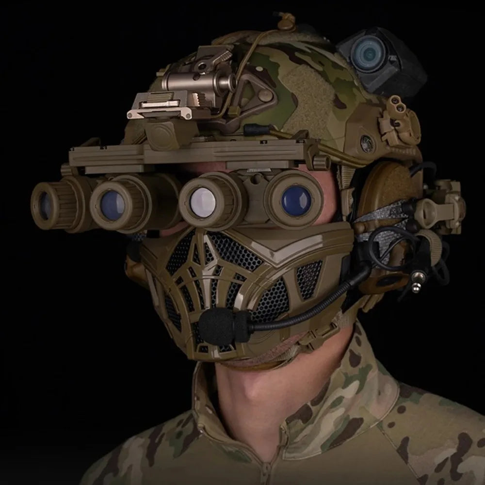 Airsoft Half Face Mask