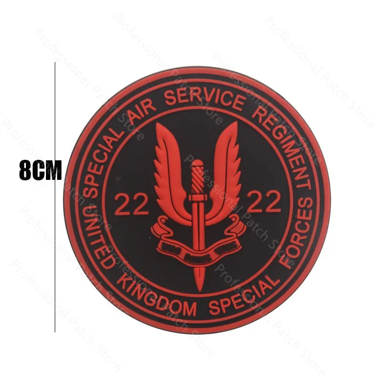 UK Embroidered Patches