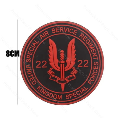 UK Embroidered Patches