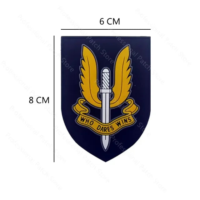 UK Embroidered Patches