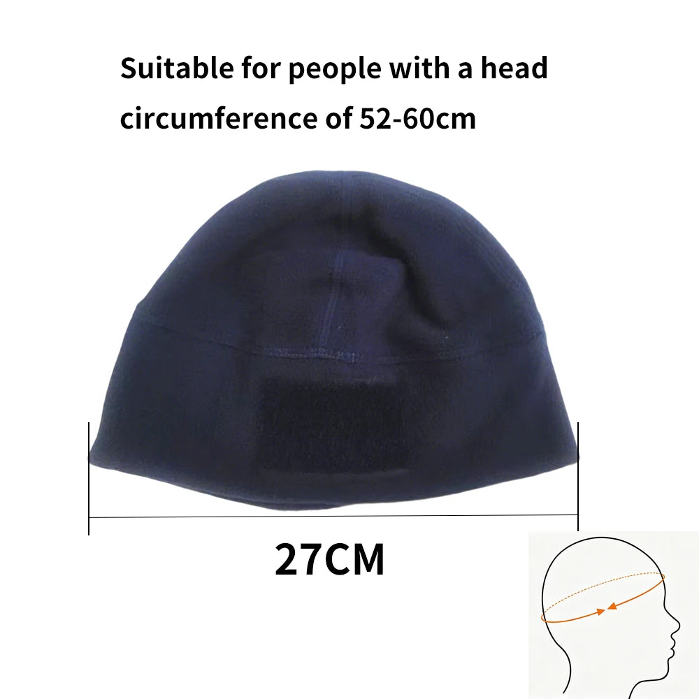 Windproof Beanie with Velcro