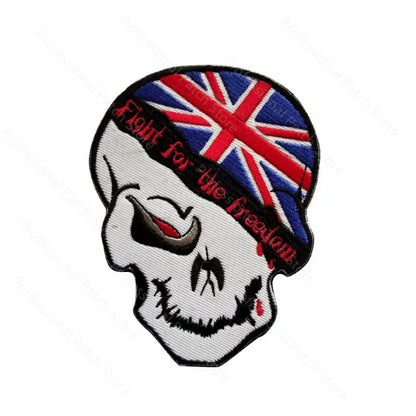 UK Embroidered Patches